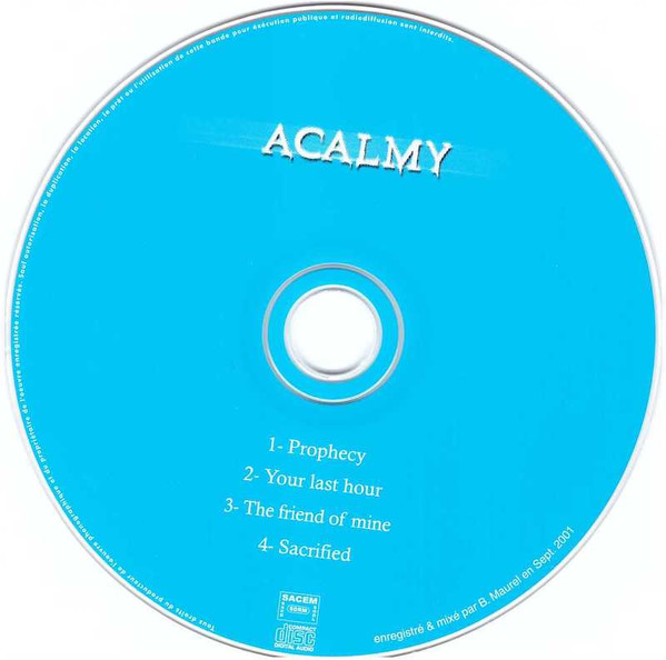 baixar álbum Acalmy - Prophecy