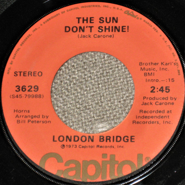 last ned album London Bridge - Dont Worry Baby The Sun Dont Shine