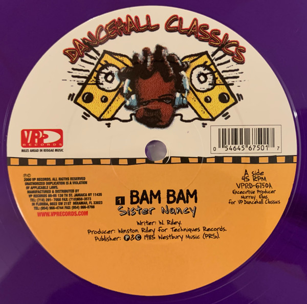 Sister Nancy – Bam Bam (2023, Purple, Vinyl) - Discogs