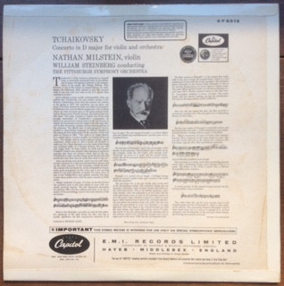 last ned album Milstein, Pittsburgh Symphony Orchestra, Steinberg, Tchaikovsky - Violin Concerto In D Major