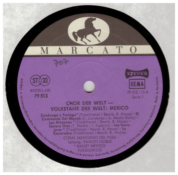 lataa albumi Coral Mexicano Del Inba, Ramon Noble - Chor Der Welt Volkstanz Der Welt Mexico