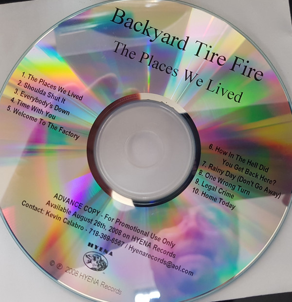 descargar álbum Backyard Tire Fire - The Places We Lived