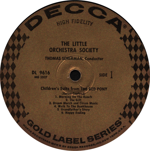 last ned album The Little Orchestra Society - Childrens Suite From The Red Pony Acadian Songs And Dances