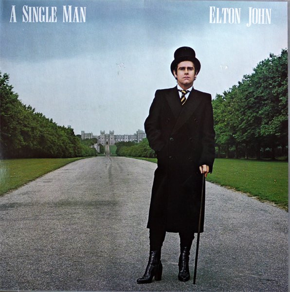 Обложка конверта виниловой пластинки Elton John - A Single Man