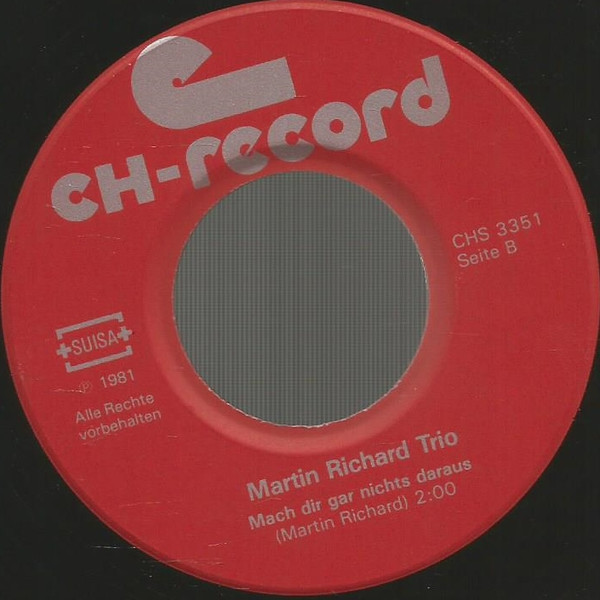descargar álbum Martin Richard Trio - Du Hast Kein Herz