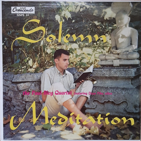 ○即決LP Paul Bley / Solemn Meditation 30617 オリジナル DG MONO GG