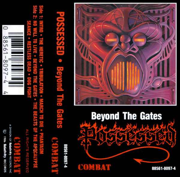 Possessed – Beyond The Gates (1986, Cassette) - Discogs