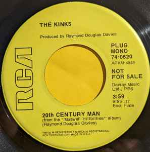The Kinks - 20th Century Man album cover