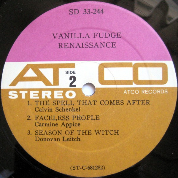 Vanilla Fudge – Renaissance (1969, Vinyl) - Discogs