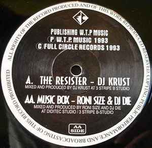 Krust - The Resister / Music Box album cover