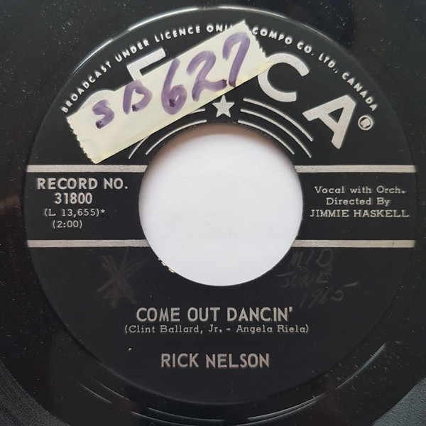 télécharger l'album Ricky Nelson - Yesterdays Love Come Out Dancin