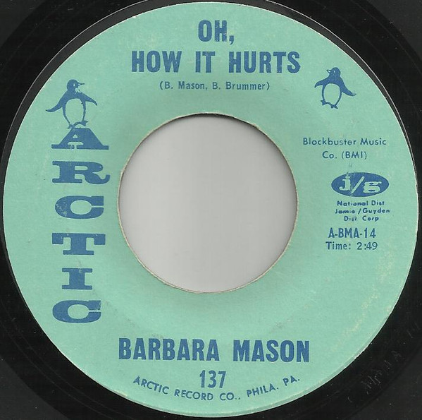 Barbara Mason – Oh, How It Hurts (1967, Monarch Pressing, Vinyl 