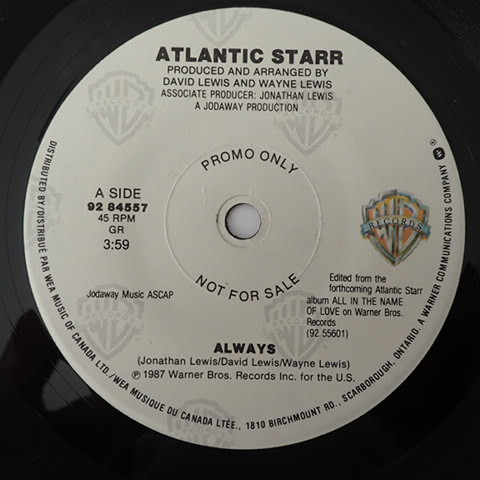 Atlantic Starr - Always | Releases | Discogs