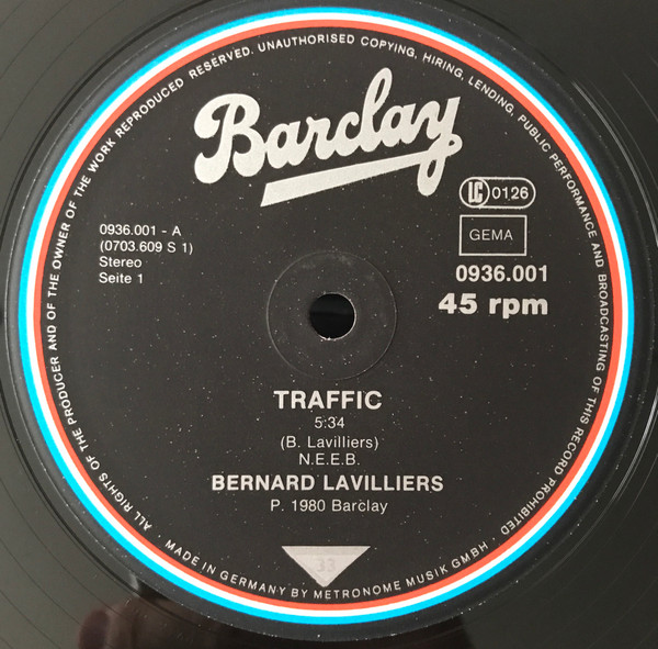 baixar álbum Bernard Lavilliers - Traffic