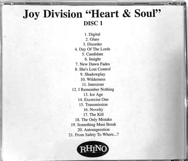 【CD】Joy Division / Heart and Soul【輸入盤】