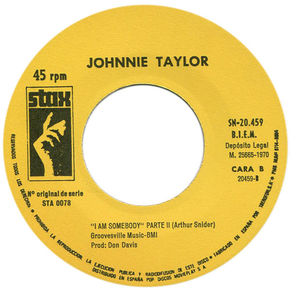 ladda ner album Johnnie Taylor's - I Am Somebody
