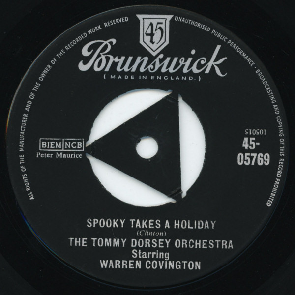 descargar álbum Tommy Dorsey And His Orchestra Starring Warren Covington - I Want To Be Happy Cha Cha