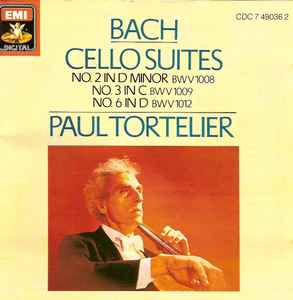Johann Sebastian Bach - Cello Suites Nos. 2 In D Minor BWV 1008 - No. 3 In C BWV 1009 - No. 6 In D BWV 1012 album cover