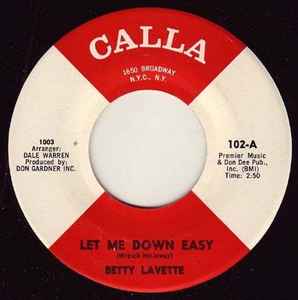 Let Me Down Easy - Betty Lavette