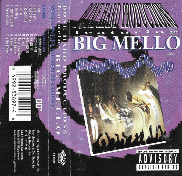 Big Mello – Wegonefunkwichamind (1994, Cassette) - Discogs