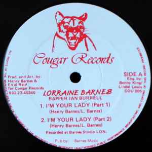 Lorraine Barnes (2) - I'm Your Lady album cover