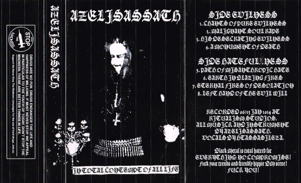 baixar álbum Azelisassath - In Total Contempt Of All Life