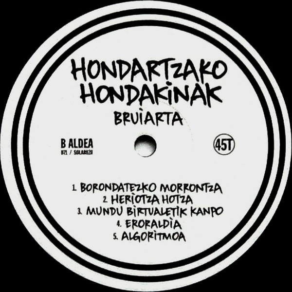 descargar álbum Hondartzako Hondakinak - Bruiarta