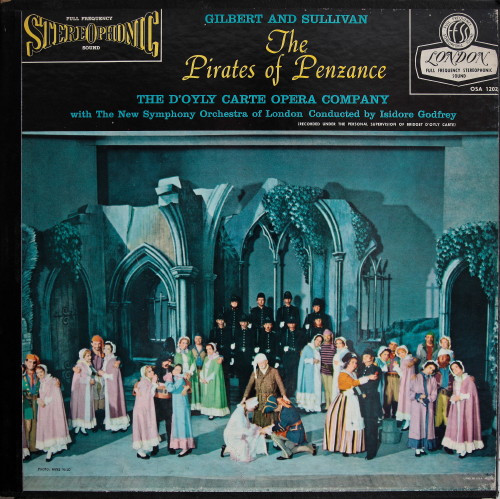 Gilbert And Sullivan, The D'Oyly Carte Opera Company, Isidore Godfrey,  Royal Philharmonic Orchestra – The Pirates Of Penzance (1968, Vinyl) -  Discogs