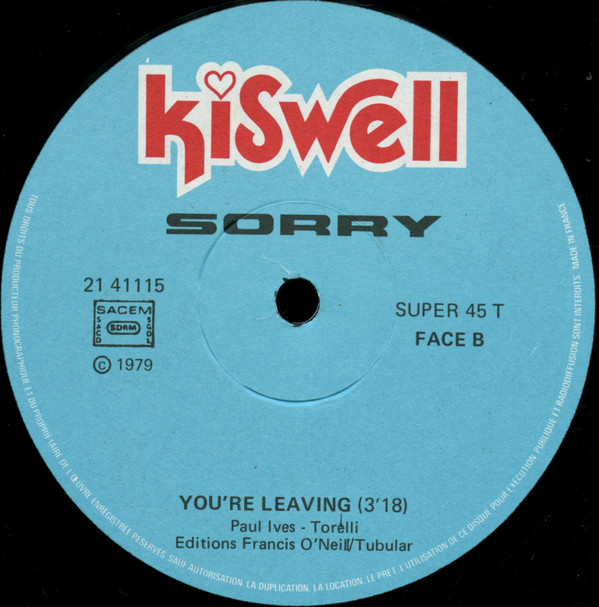 Sorry - Oh!! Cathy | Kiswell (21 41115) - 4