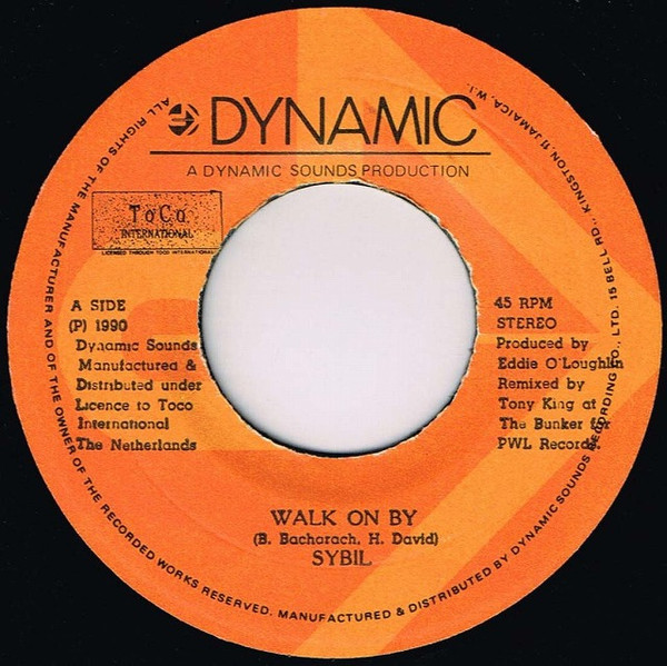 Sybil Walk On By 1990 Vinyl Discogs