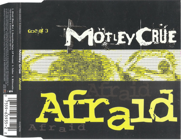 Mötley Crüe – Afraid (1997, CD1, CD) - Discogs