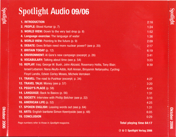 lataa albumi Various - Spotlight Audio 1006