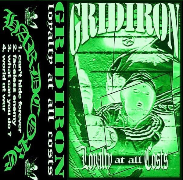 Gridiron – Loyalty At All Costs (2020, Black & Blue Swirl, Vinyl