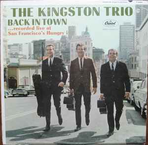 Kingston Trio - Back In Town album cover
