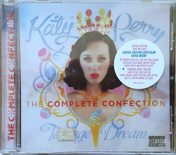 conformidad adolescentes Nylon Katy Perry – Teenage Dream - The Complete Confection (2012, Lenticular  Cover, CD) - Discogs