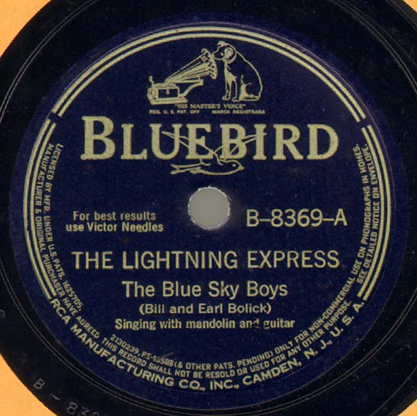 baixar álbum The Blue Sky Boys (Bill And Earl Bolick) - The Lightning Express The Royal Telephone