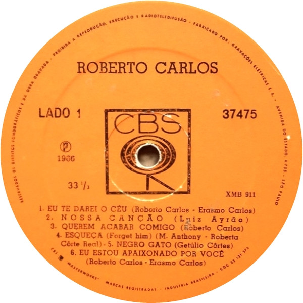 Roberto Carlos - Roberto Carlos | CBS (37475) - 3