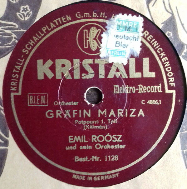 baixar álbum Emil Roósz Und Sein Orchester - Gräfin Mariza