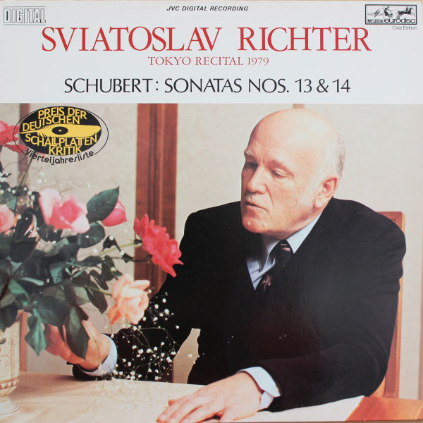 Schubert, Sviatoslav Richter – Sonatas Nos. 13 & 14 - Tokyo 