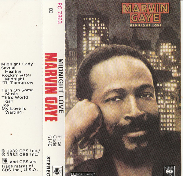 Marvin Gaye – Midnight Love (Cassette) - Discogs