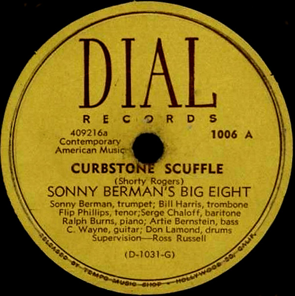 baixar álbum Sonny Berman's Big Eight The Charlie Parker Septet - Curbstone Scuffle Bird Lore