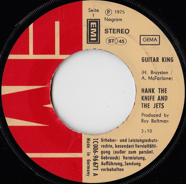 Album herunterladen Hank The Knife And The Jets - Guitar King