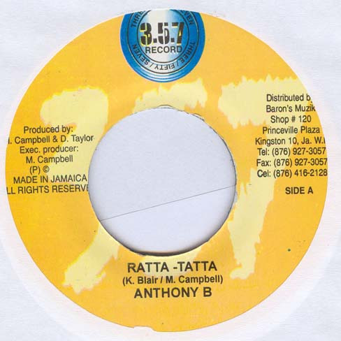 baixar álbum Anthony B Mr Vegas - Ratta Tatta Celina