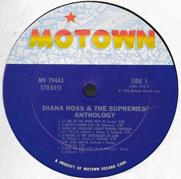 Diana Ross And The Supremes - Anthology | Releases | Discogs