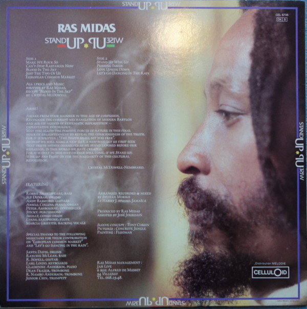 télécharger l'album Ras Midas - Stand Up Wise Up