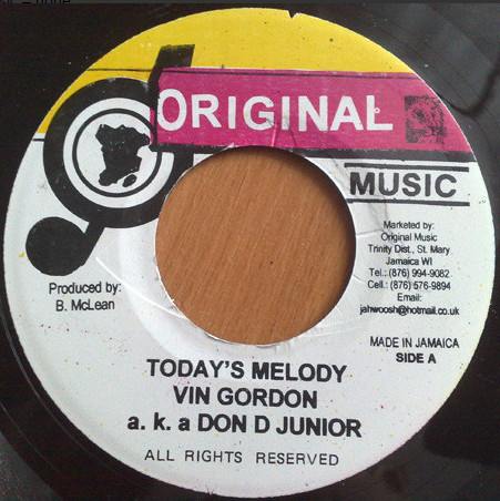 Album herunterladen Vin Gordon Mighty Cloud Band - Todays Melody Todays Version