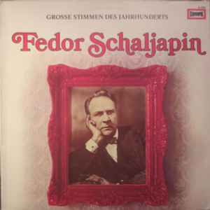 Feodor Chaliapin - Fedor Schaljapin album cover