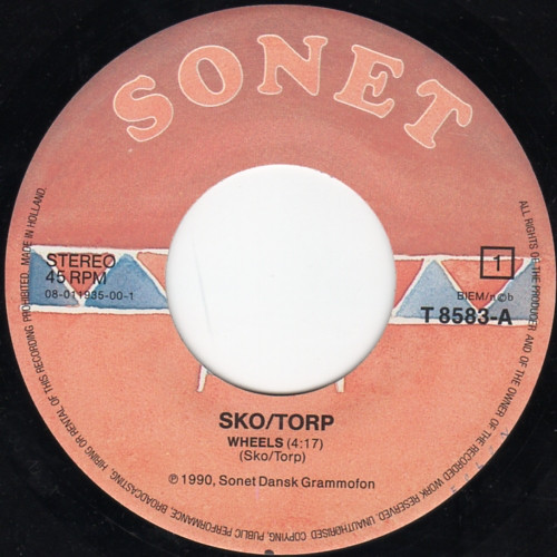 for eksempel Hende selv fjende Sko/Torp – Wheels / On A Long Lonely Night (1990, Vinyl) - Discogs