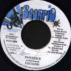 Luciano (2) - Injustice album cover