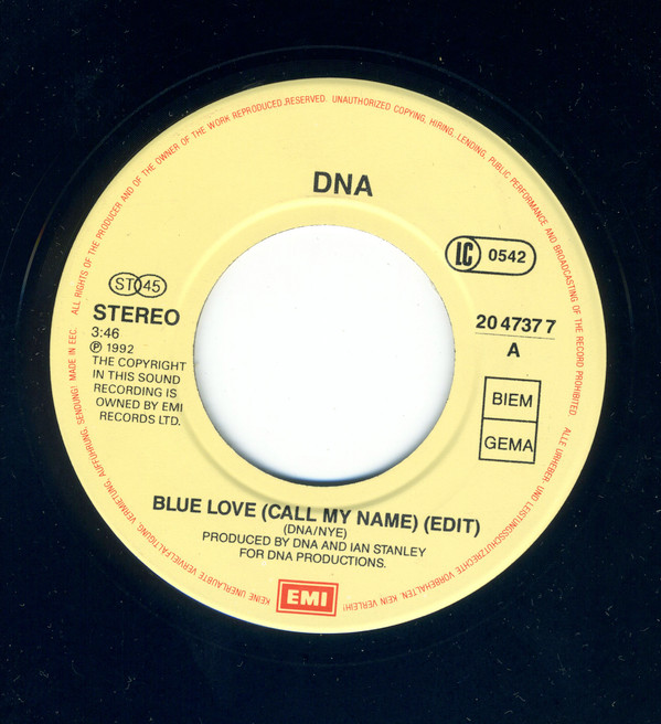 baixar álbum DNA Featuring Jo Nye - Blue Love Call My Name